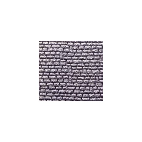 MURO DE PIEDRA NATURAL TALLADA 370 x 125 x 4mm 2uds FALLER 272650 ESCALA N