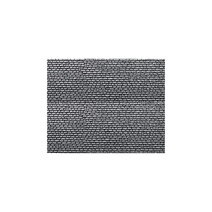 MURO DE PIEDRA NATURAL 370x125x6mm 2UD FALLER 170861 ESCALA H0