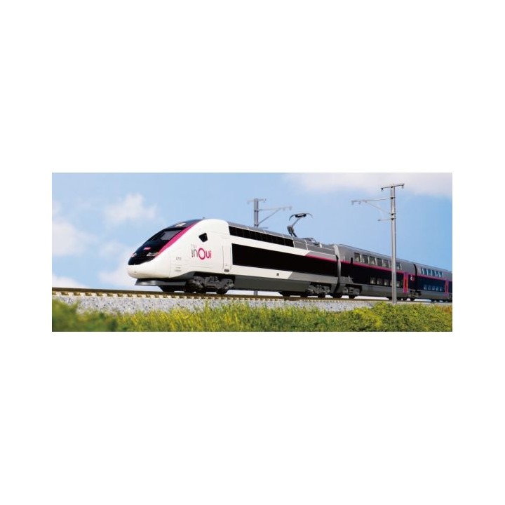SET TGV EURODUPLEX INOUI" KATO 102131 ESCALA N"