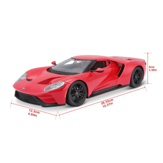 FORD GT ROJO MAISTO 31384 ESCALA 1/18