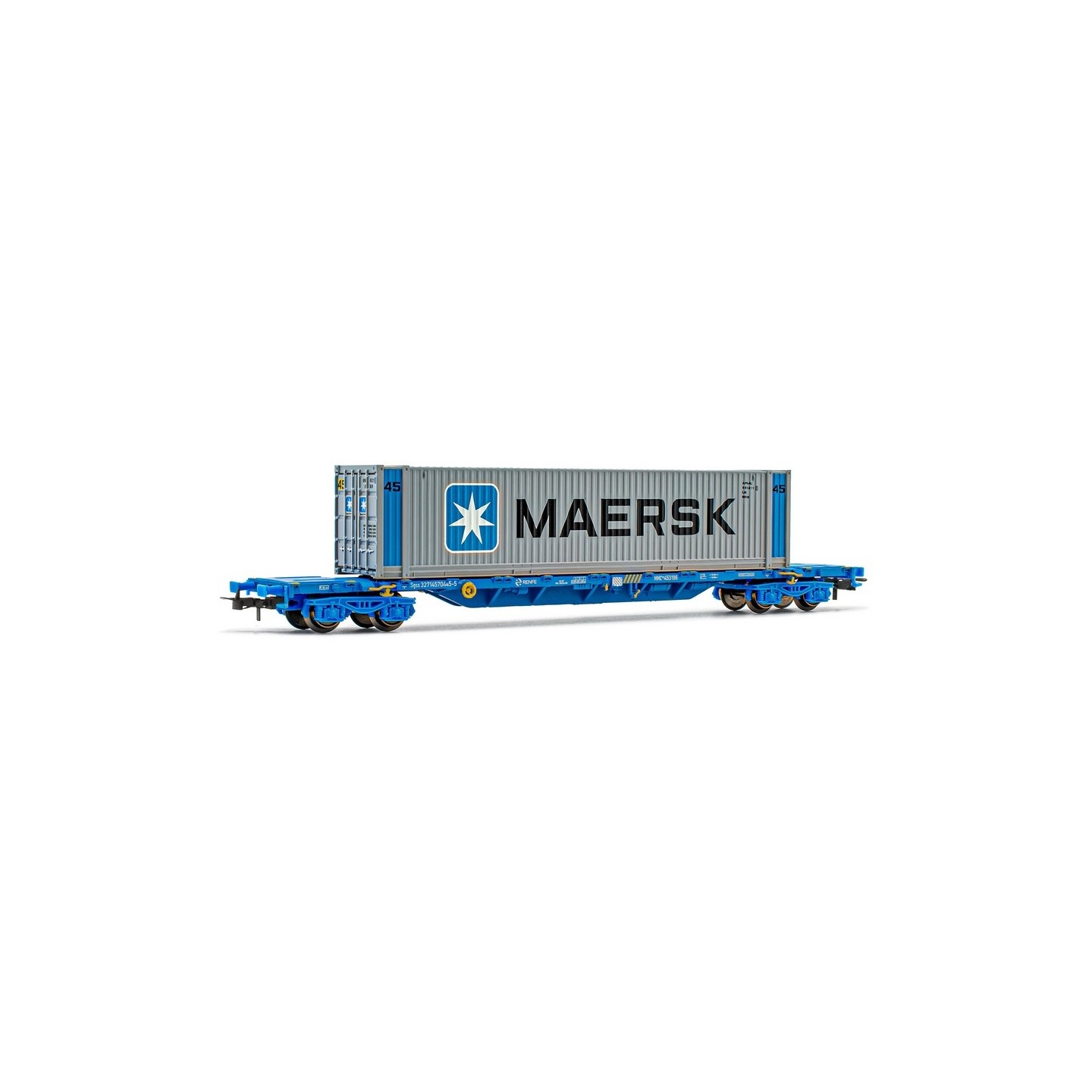 VAGON CONTENEDOR MAERSK" ELECTROTREN HE6044 ESCALA H0"