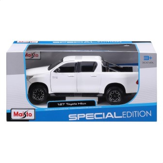 TOYOTA HILUX PICK UP BLANCO MAISTO 32920 ESCALA 1/24