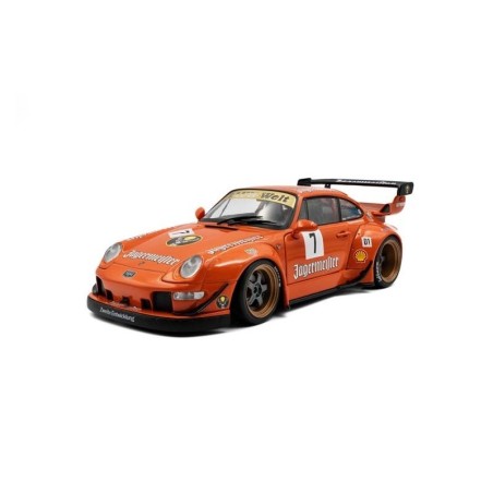 PORSCHE 911 (993) NARANJA SOLIDO 1808506 ESCALA 1/18