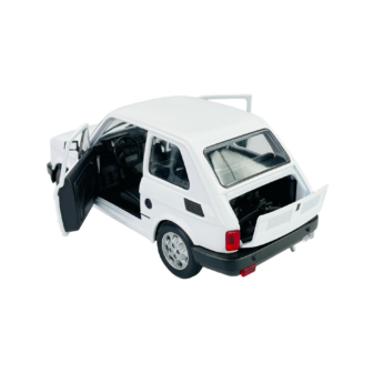 FIAT 126 (SEAT 126) BLANCO WELLY 24066 ESCALA 1/24