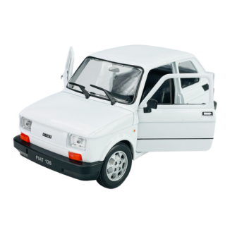 FIAT 126 (SEAT 126) BLANCO WELLY 24066 ESCALA 1/24