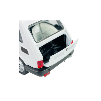 FIAT 126 (SEAT 126) BLANCO WELLY 24066 ESCALA 1/24