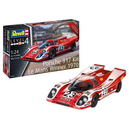 PORSCHE 917KH LE MANS 1970 REVELL 07709 ESCALA 1/24