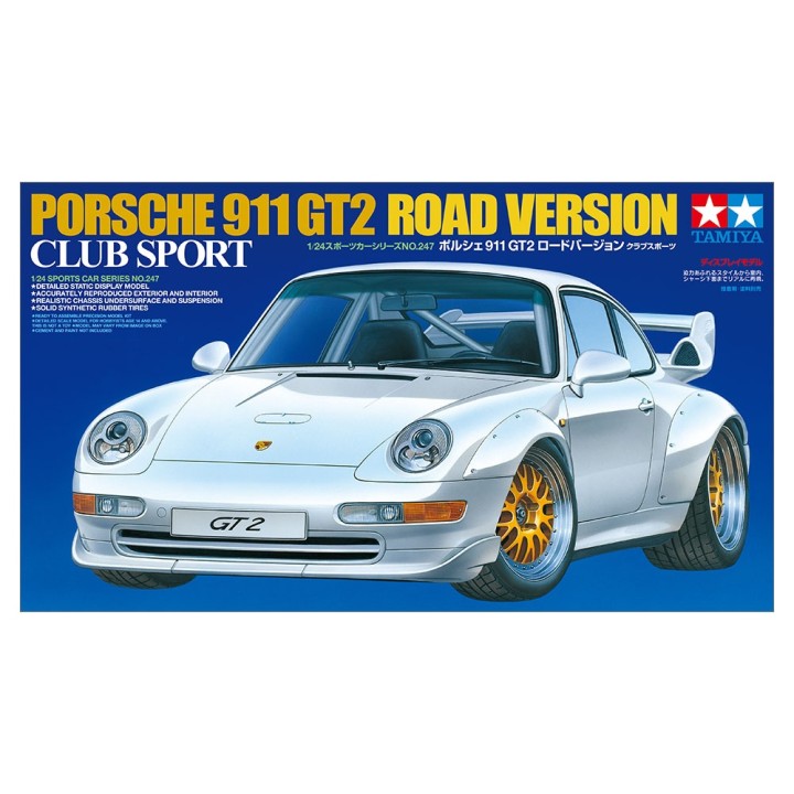 PORSCHE 911 GT2 TAMIYA 24247 ESCALA 1/24