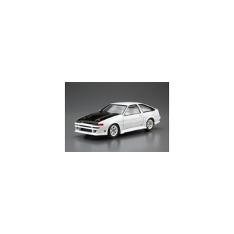 TOYOTA  TRUENO" 1985 CAR BOUTIQUE AE86 AOSHIMA 05863 ESCALA 1/24"
