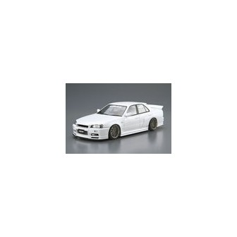 NISSAN SKYLINE TYPE-R '01 AOSHIMA 05534 ESCALA 1/24