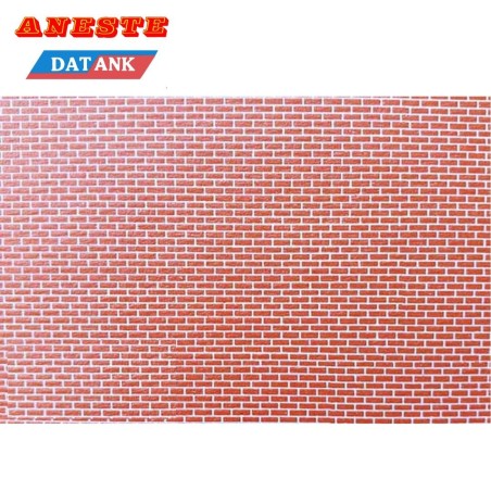 PLACA DE CARTON LADRILLO VISTO PEQUEÑO ANESTE 720 340mm X 225mm
