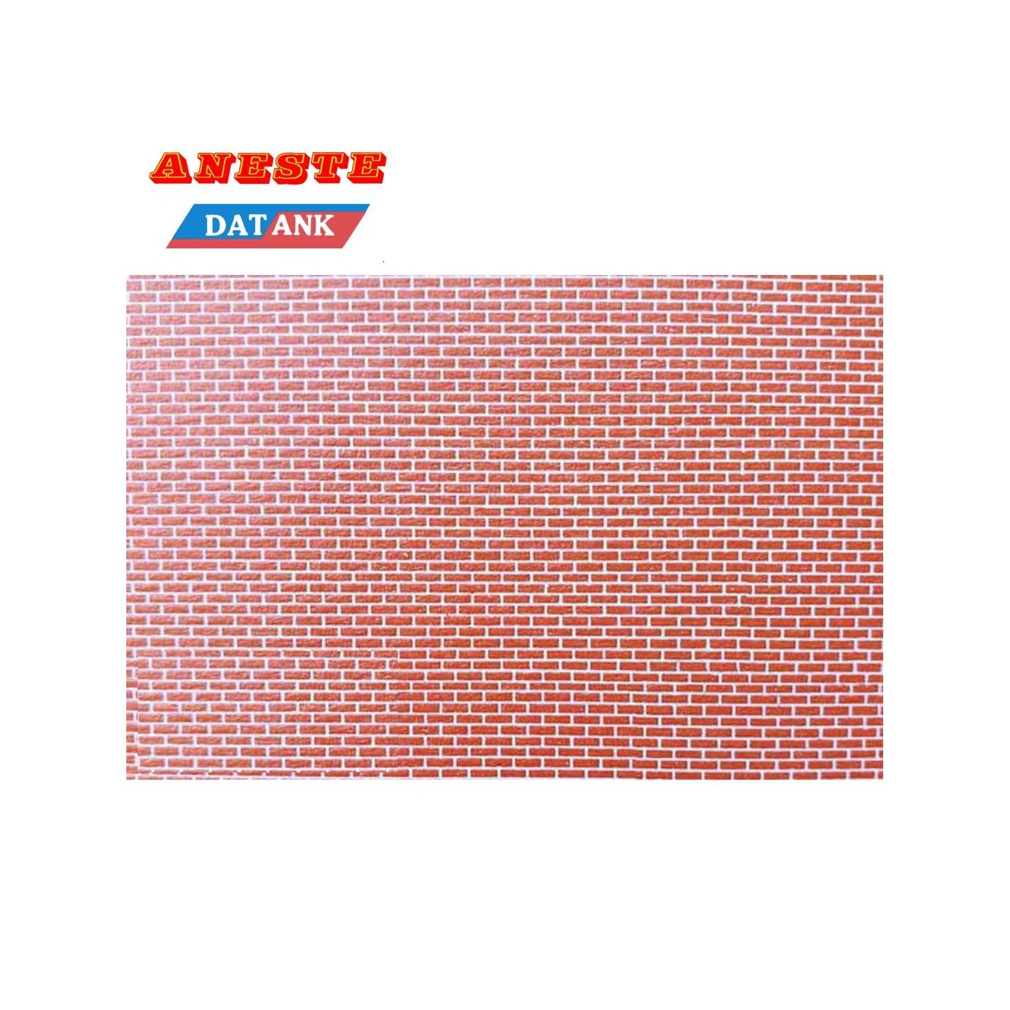 PLACA DE CARTON LADRILLO VISTO PEQUEÑO ANESTE 720 340mm X 225mm