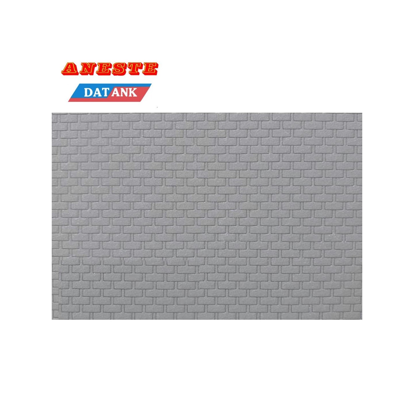 PLACA DE CARTON TEJADO DE PIZARRA ANESTE 726 340 x 225mm
