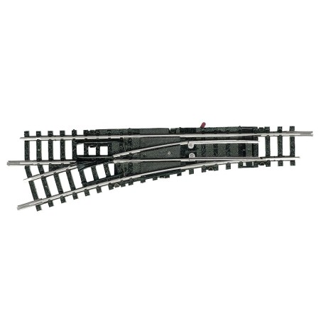 DESVIO IZQUIERDA R4 15º MANUAL MINITRIX 14955 ESCALA N