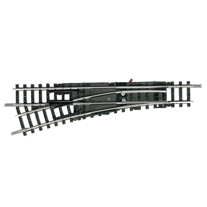DESVIO IZQUIERDA R4 15º MANUAL MINITRIX 14955 ESCALA N