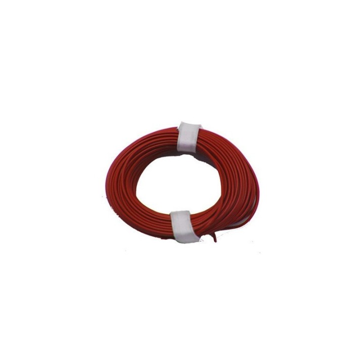ROLLO CABLE ROJO 10M 0,14mm ANESTE 6000