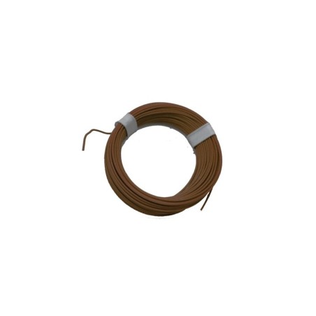 ROLLO CABLE MARRON 10M 0,14mm ANESTE 6004
