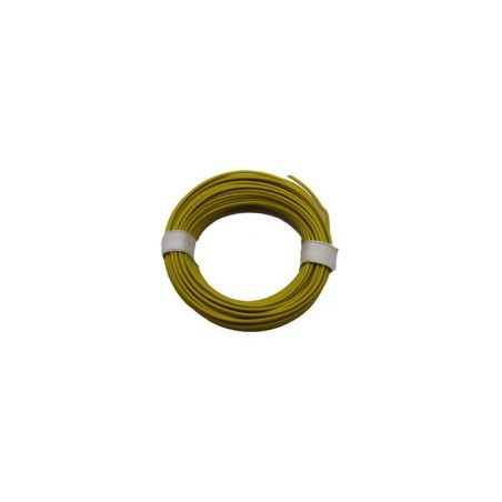 ROLLO CABLE SUPERFINO AMARILLO 10M ANESTE 6013