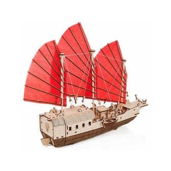 BARCO DE MADERA MECANICO DJONG" 246pz EWA 59500292"