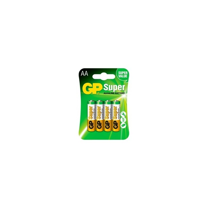 4 PILAS ALCALINAS AA LR06 DISMOER 50229