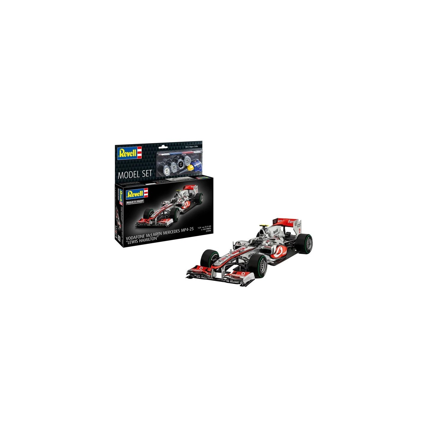 KIT CON PINTURAS F1 MCLAREN MERCEDES LEWIS HAMILTON" REVELL 67096"