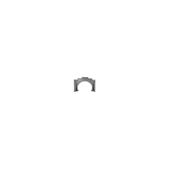 PANEL DECORATIVO PORTAL DE TUNEL 2 VIAS 210x140mm NOCH 58052 ESCALA H0