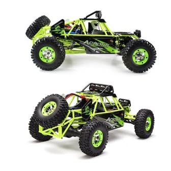 ROCK CLIMBING ACROSS 4X4 VERDE WLTOYS 12427 ESCALA 1/12