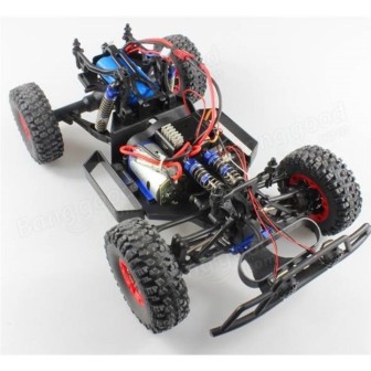ROCK CLIMBING ACROSS 4X4 VERDE WLTOYS 12427 ESCALA 1/12