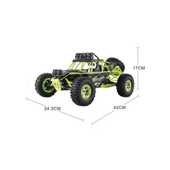 ROCK CLIMBING ACROSS 4X4 VERDE WLTOYS 12427 ESCALA 1/12