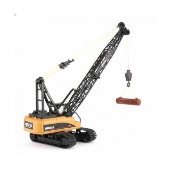 GRUA BRAZO METALICO RADIO CONTROL HUINA 1572 ESCALA 1/14