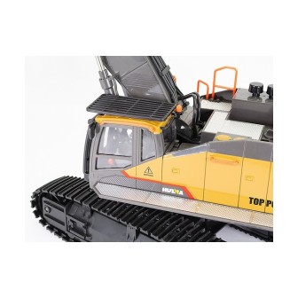 EXCAVADORA RADIO CONTROL VOLVO" 22 FUNCIONES HUINA 1592 ESCALA 1/14"