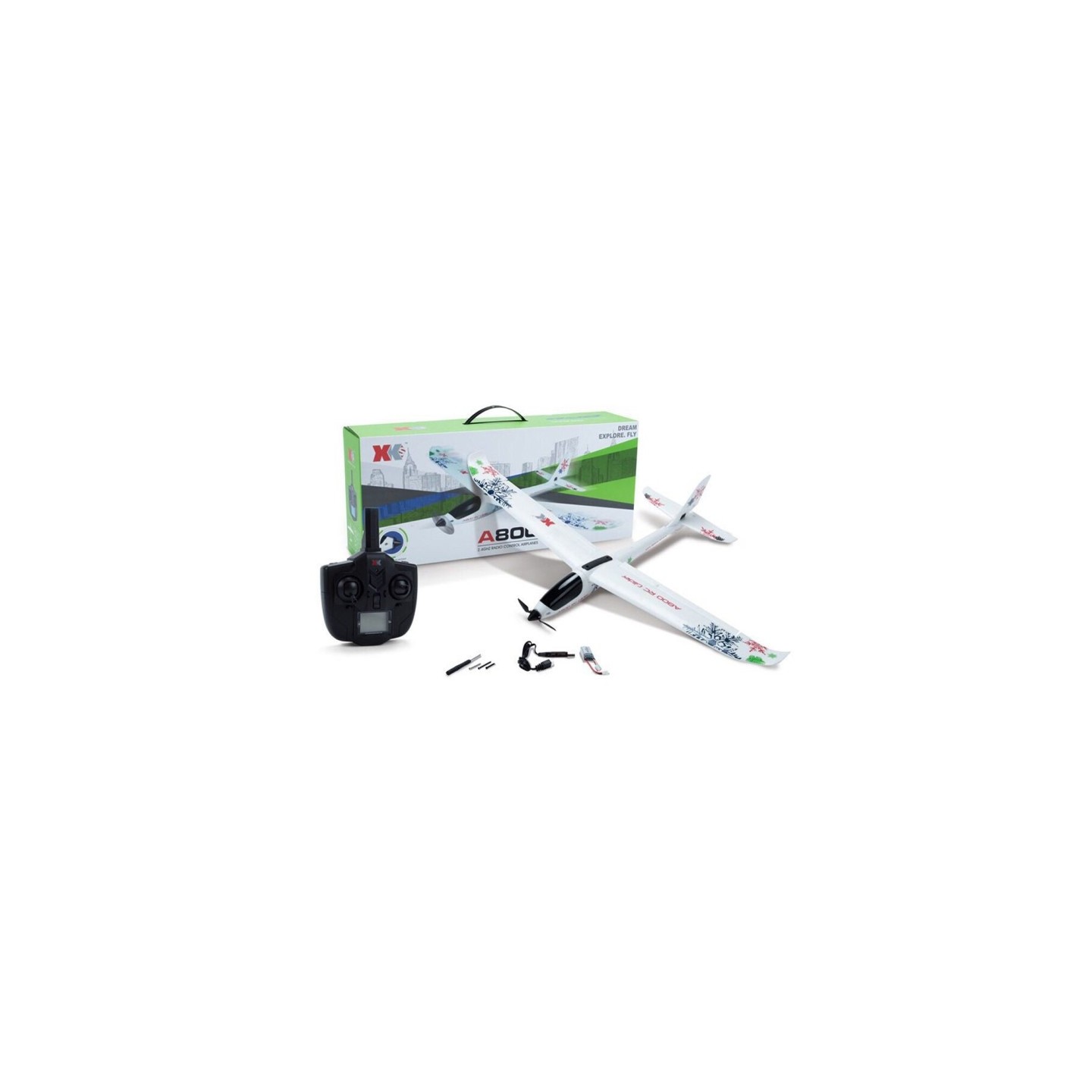 AVION PLANEADOR RADIOCONTROL WLTOYS A800