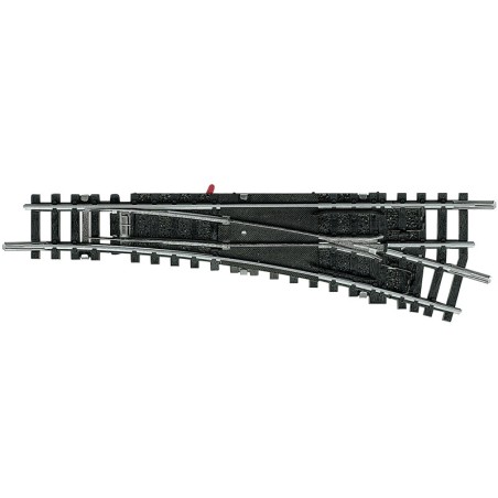 DESVIO DERECHA R4 15º MANUAL MINITRIX 14939 ESCALA N