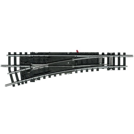 DESVIO IZQUIERDA R4 15º MANUAL MINITRIX 14938 ESCALA N