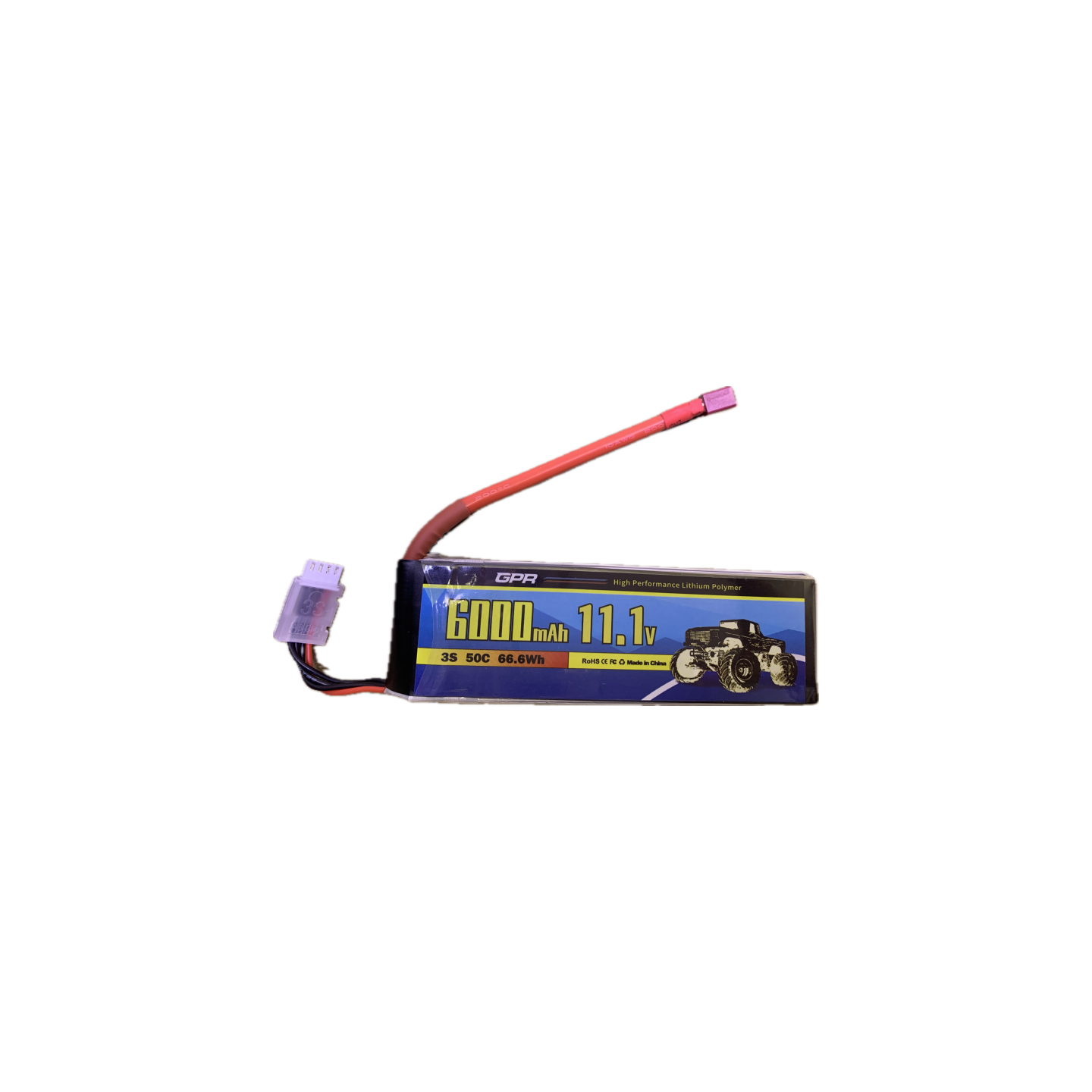 BATERIA 11,1V 6000mAh Li-Po 50C (T-DEAN)