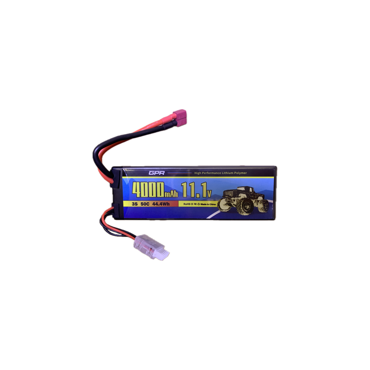 BATERIA 11,1V 4000mAh Li-Po 50C HARDCASE (T-DEAN)