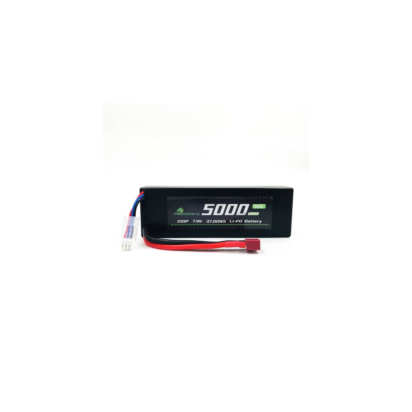 BATERIA Li-Po 7,4V 5000mAh 50C HARDCASE (T-DEAN)