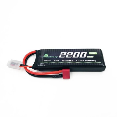BATERIA Li-Po 7,4V 2200mAh 2S 50C (T-DEAN)
