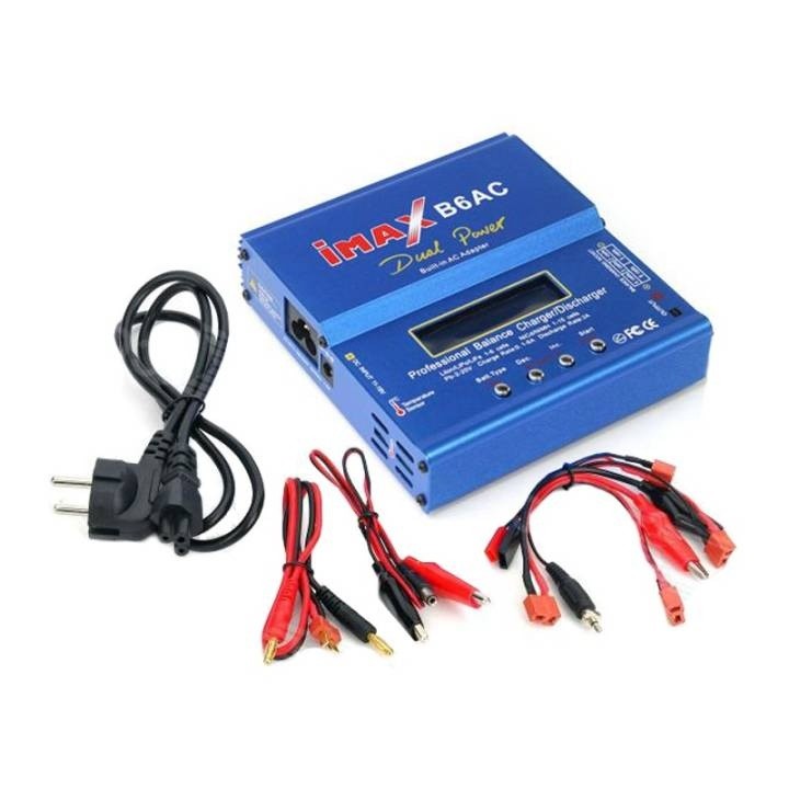 CARGADOR INTELIGENTE DIGITAL IMAX B6 AC/DC 80W 6A