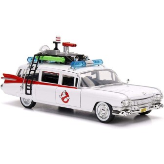 AMBULANCIA CADILLAC 1959 ECTO-1 CAZAFANTASMAS"  JADA TOYS 99731 ESCALA 1/24"