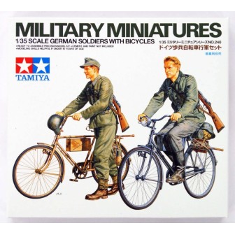 SOLDADOS ALEMANES EN BICICLETA TAMIYA 35240 ESCALA 1/35