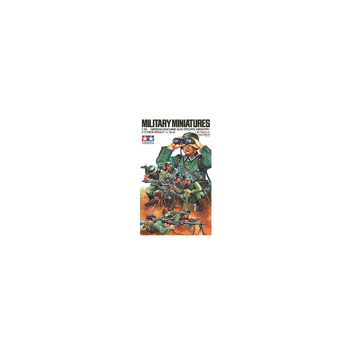 EQUIPO DE MORTERO Y AMETRALLADORA EJERCITO US TAMIYA 35086 ESCALA 1/35