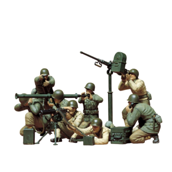 EQUIPO DE MORTERO Y AMETRALLADORA EJERCITO US TAMIYA 35086 ESCALA 1/35