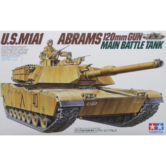 TANQUE M1A1 ABRAMS" US TAMIYA 35156 ESCALA 1/35"