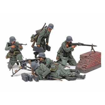 EQUIPO DE AMETRALLADORA ALEMAN TAMIYA 35386 ESCALA 1/35