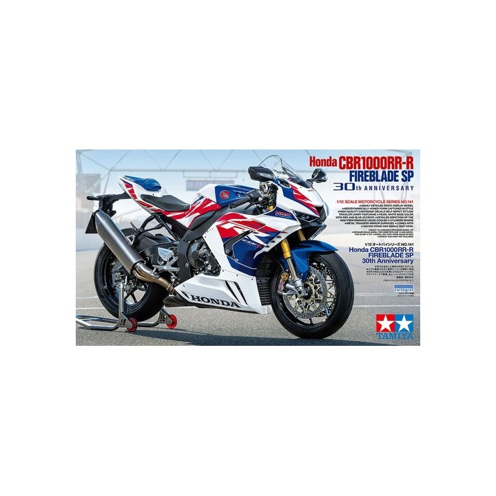 HONDA CBR1000-RR FIREBLADE 30 ANIVERSARIO" TAMIYA 14141 ESCALA 1/12 "