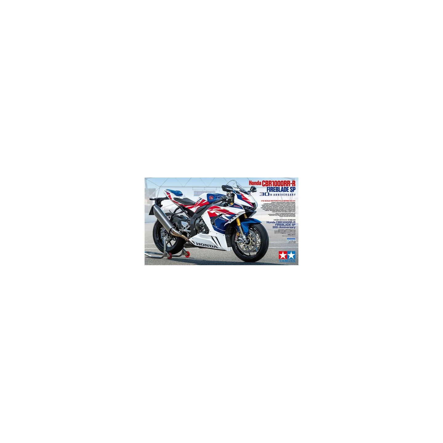 HONDA CBR1000-RR FIREBLADE 30 ANIVERSARIO" TAMIYA 14141 ESCALA 1/12 "