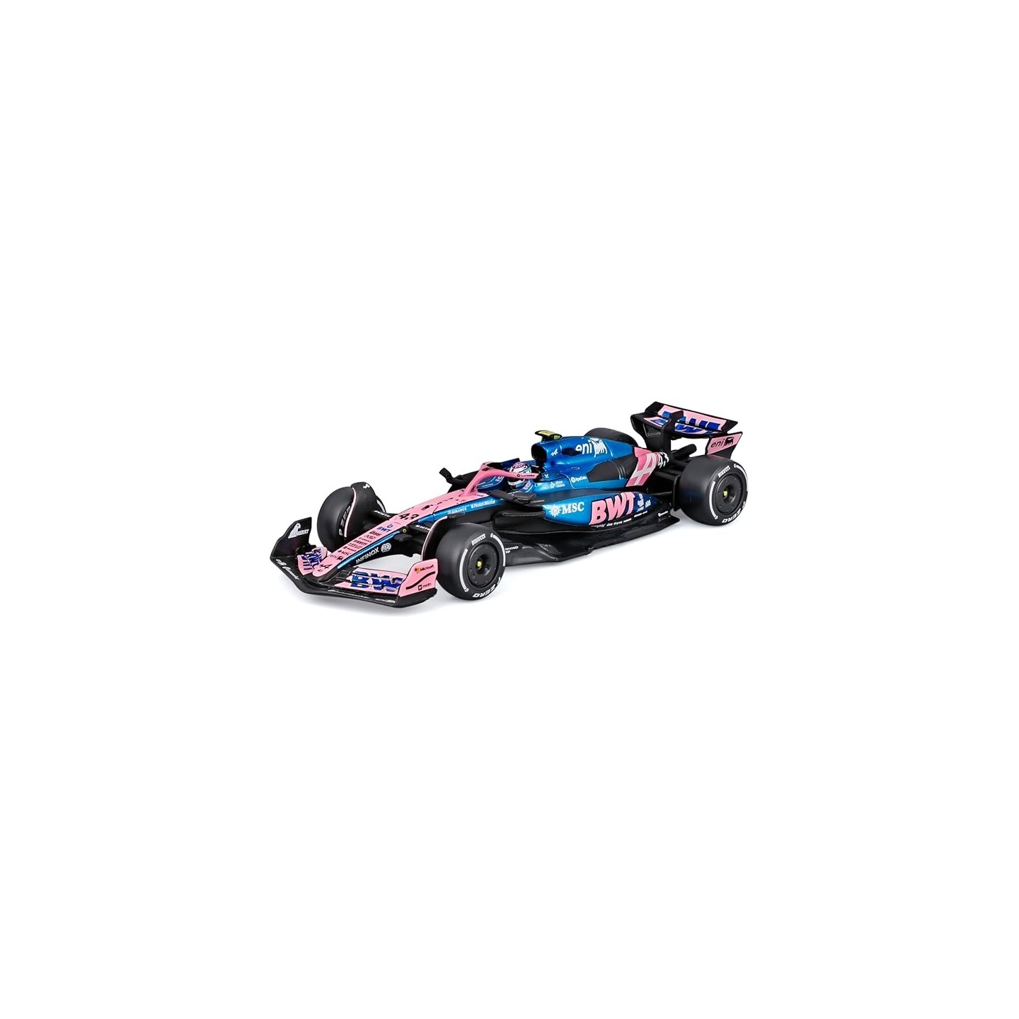 F1 ALPINE A525 COLAPINTO 2025" BBURAGO 38258 ESCALA 1/43"
