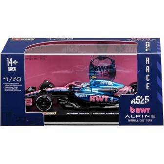 F1 ALPINE A525 COLAPINTO 2025" BBURAGO 38258 ESCALA 1/43"