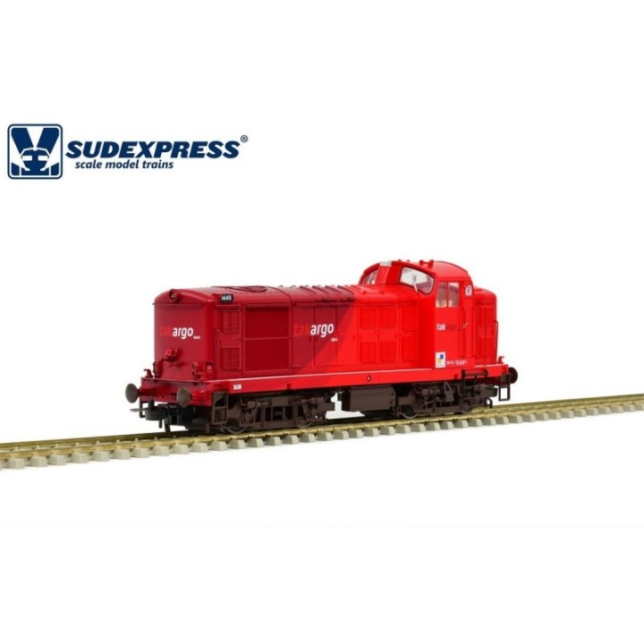 LOCOMOTORA DIESEL MANIOBRAS TAKARGO" SUDEXPRESS S144923 ESCALA H0"